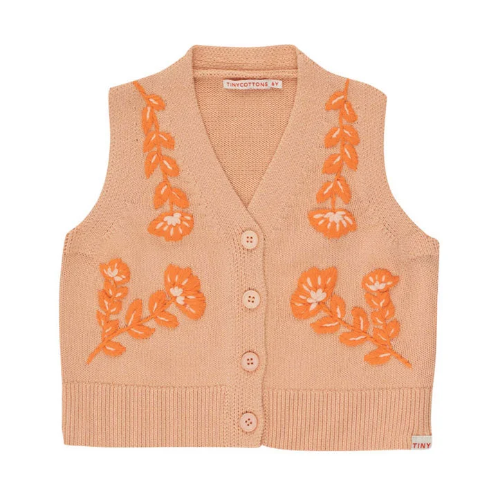 - Air box TSA certified check-inTiny Cottons Papaya Flowers Vest