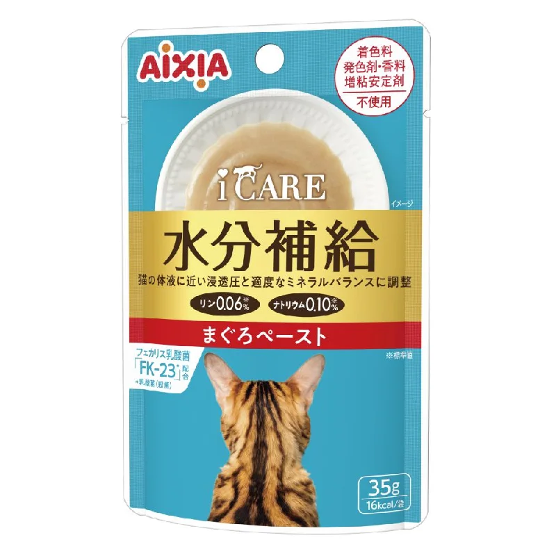 6. **Special Needs**  Aixia i CARE Hydration Tuna Paste Pouch Wet Cat Food 35g x 12