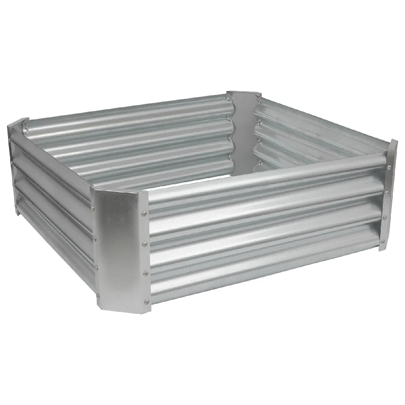 - Winter warm clothes for short-haired dogs90cm x 90cm Square Galvanised Steel Raised Garden Bed - By Harbour Housewares