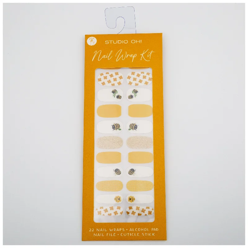 - Organic cotton dog bibsBuzzy Bee Manicure Nail Wrap Kit