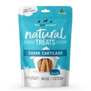 - High protein dog foodThe Pet Projcet SHARK CARTILAGE Dog Treats 100g