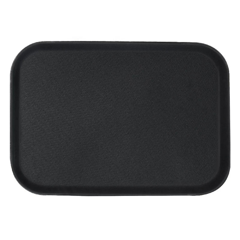 - Air box TSA certified check-inBlack 66cm x 45.5cm Rectangle Non-Slip Serving Tray - By Argon Tableware