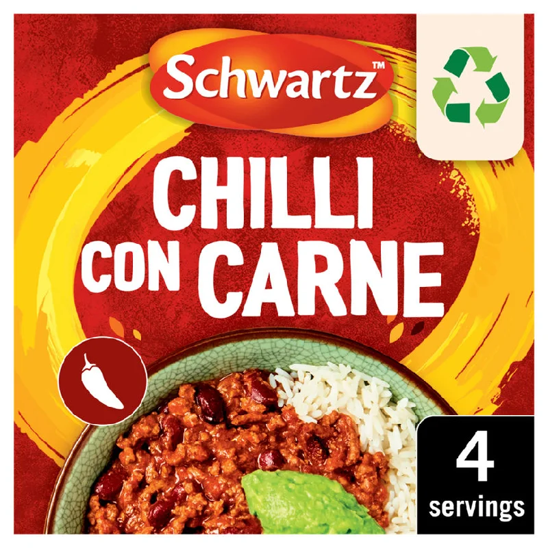 - Pet vitamin complex nutrition tabletsSchwartz Chilli Con Carne Recipe Mix