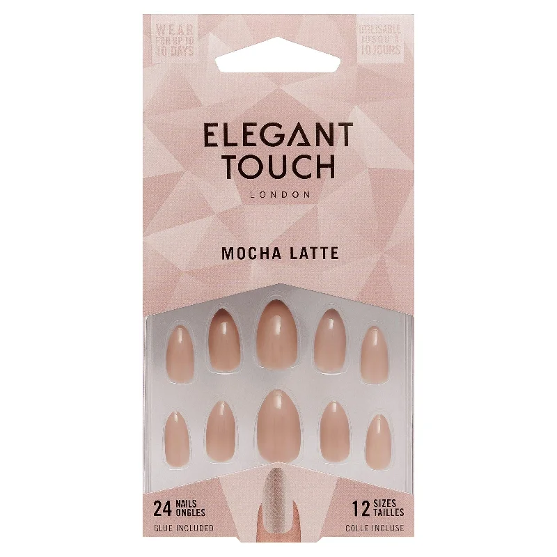 - Summer pet ice matElegant Touch Core Colour Nails - Mocha