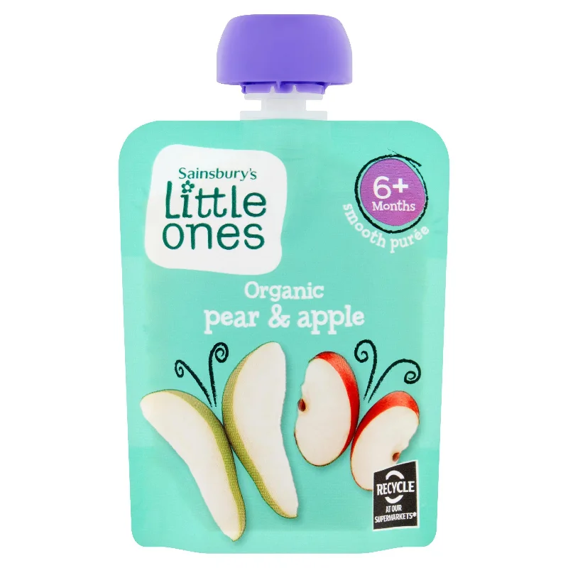 - Summer pet ice matSainsbury's Little Ones Organic Pear & Apple Smooth Puree from 4-6 Months 70g