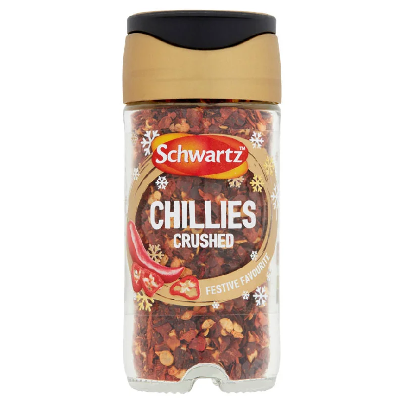 - Dog disposable foam shower gelSchwartz Chillies Crushed