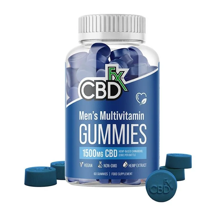 - Natural latex pet mattressCBDFX Men's Multivitamin CBD Gummies 1500mg 60 Gummies