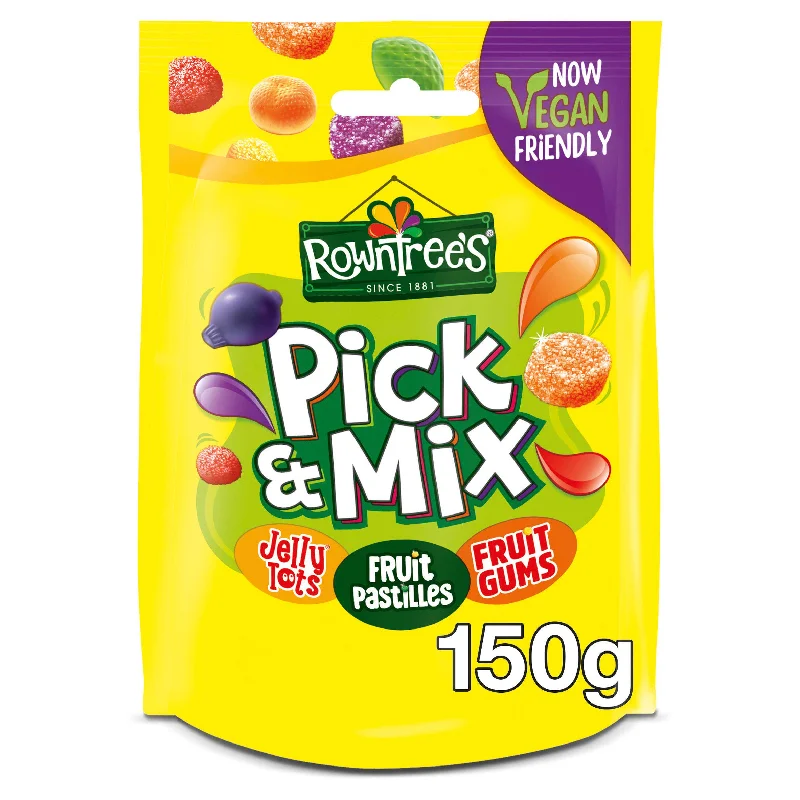 ---Rowntree's Pick & Mix Sweets Pouch 150g