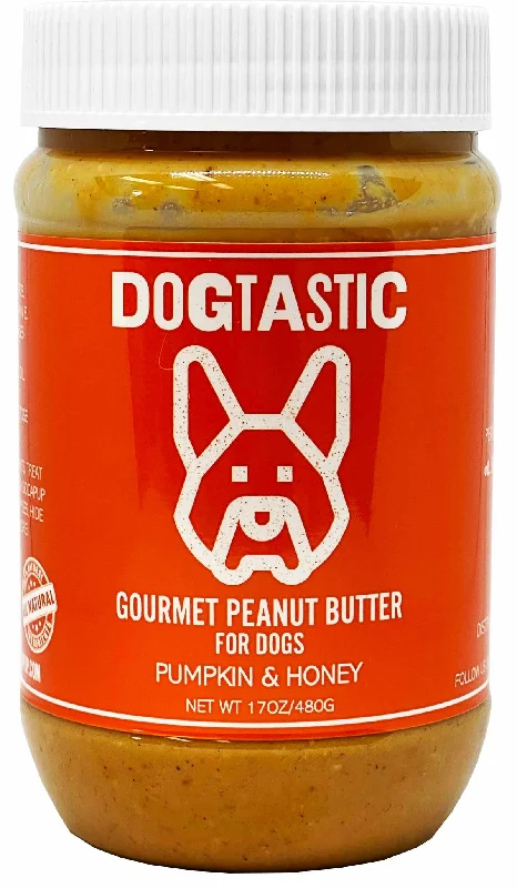 - Dog heart rate monitoring collarDogtastic Gourmet Peanut Butter for Dogs - Pumpkin & Honey Flavor - 17oz.