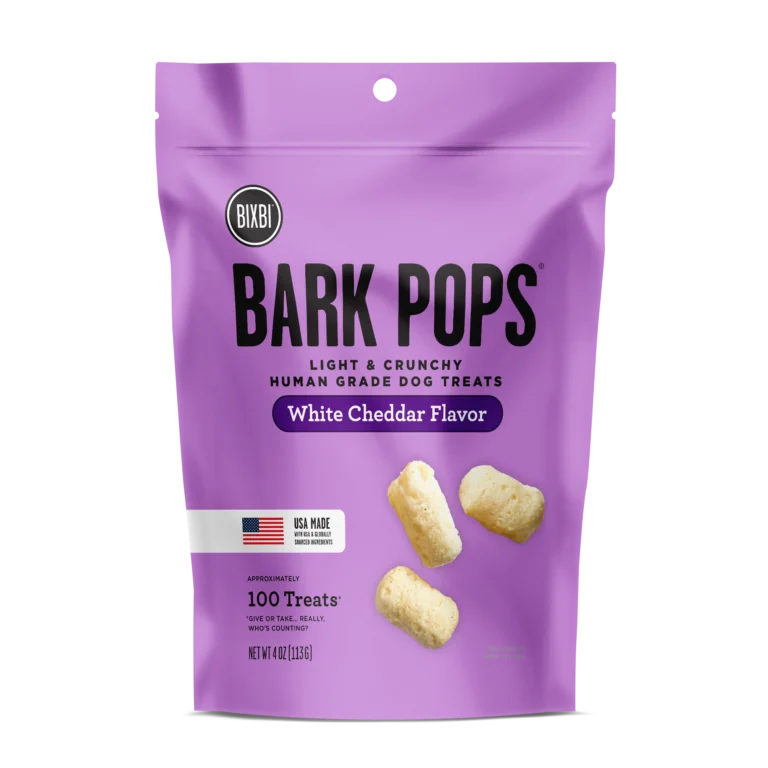 ---Bark Pops for Dogs - White Cheddar Recipe - 4oz