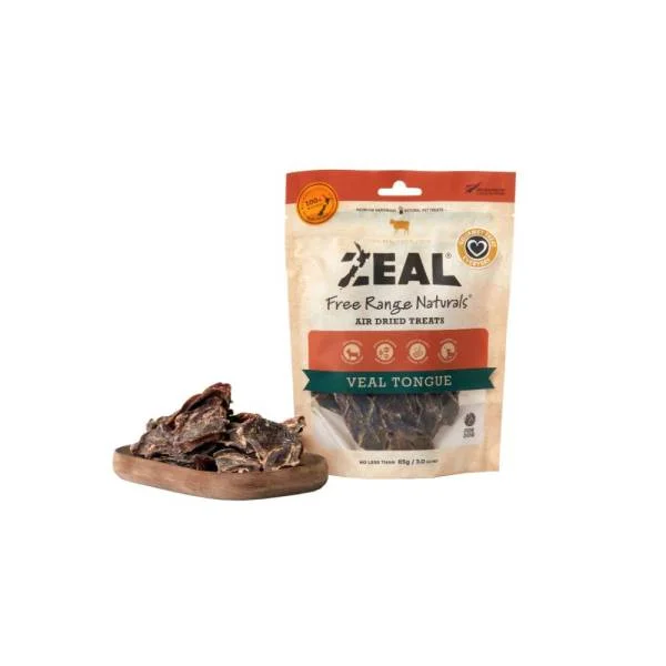 - The effect of dog food on hairZEAL Air-Dried Dog Treats Veal Tongue 85g