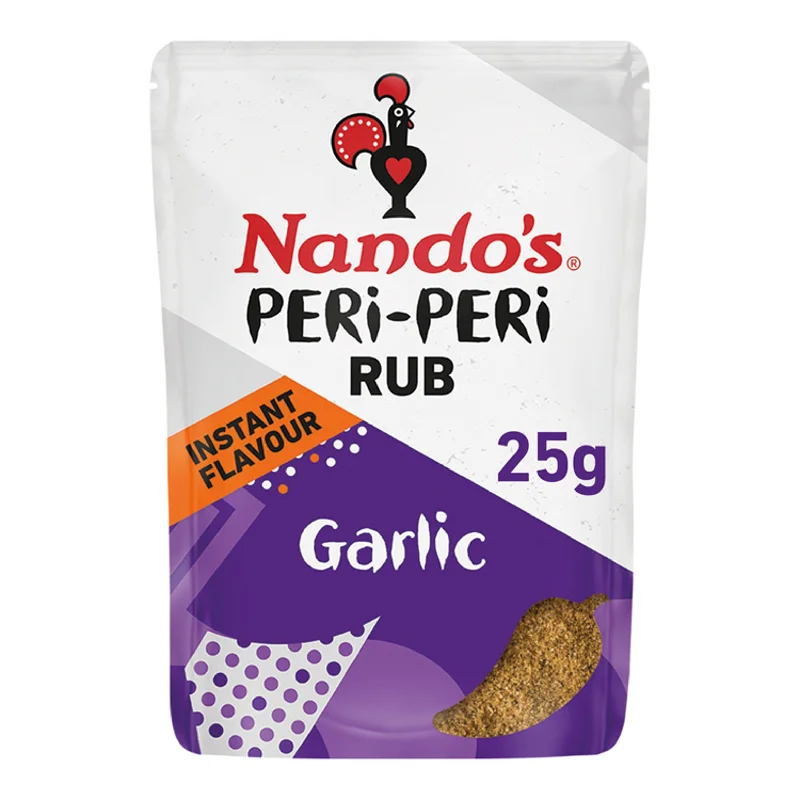 ---Nando's Garlic Peri-Peri Rub Medium 25g