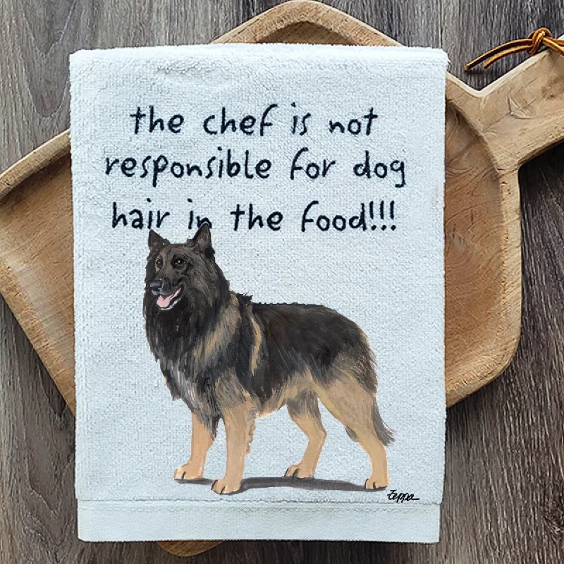 - Degradable pet feces bagBelgian Tervuren Dish Towel