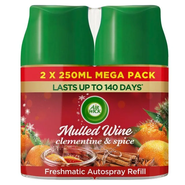 - Elderly dog ​​joint care mattressAirwick Freshmatic Twin Refill Mulled Wine    2 x 250ml