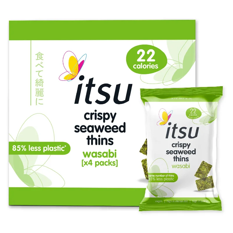 - Dog heart rate monitoring collaritsu Crispy Seaweed Thins Wasabi 4x5g