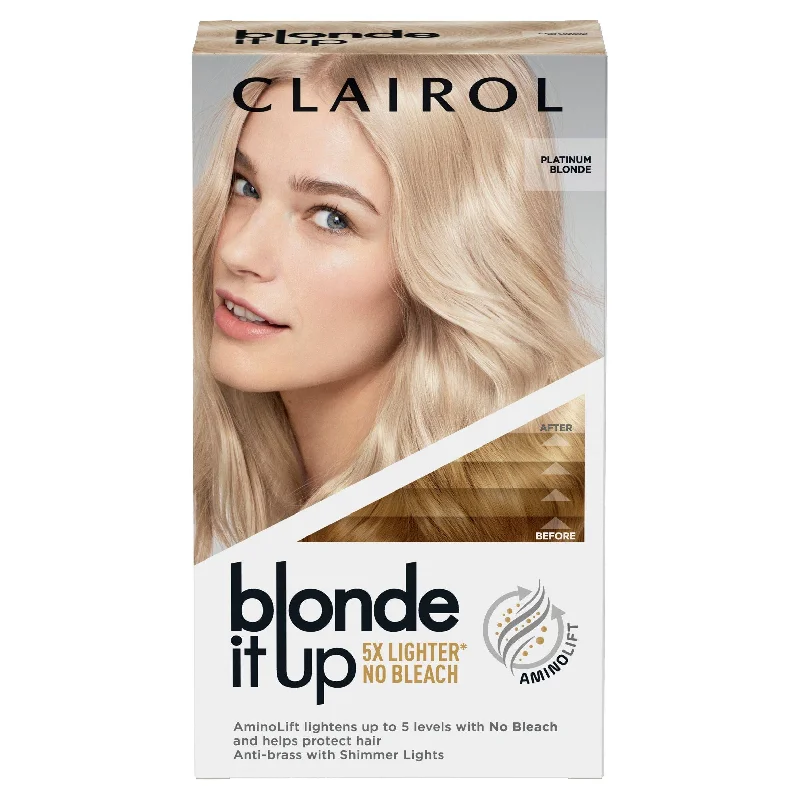 - ​​Pet toys under 10 yuanClairol Blonde It Up Permanent High Lift No Bleach Hair Dye Platinum Blonde