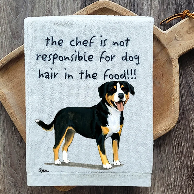 - Custom pet birthday cakeEntlebucher Mountain Dog Dish Towel