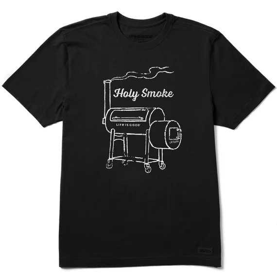 Pet ProductsMen's Holy Smoke Smoker Short-Sleeve Crusher-LITE Tee - Jet Black