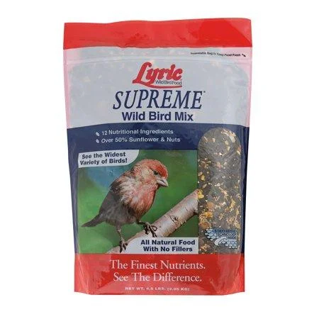 - Pet stroller can be taken on the planeLYRIC SUPREME MIX WILD BIRD FOOD