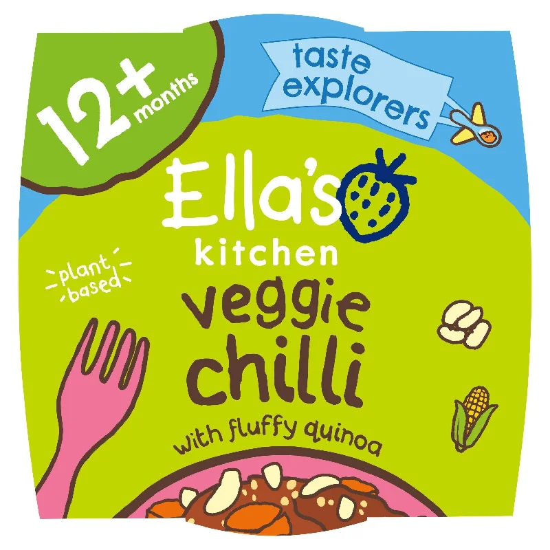 - Pet vitamin complex nutrition tabletsElla's Kitchen Organic Veggie Quinoa Chilli Toddler Tray Meal 12+ Months 200g