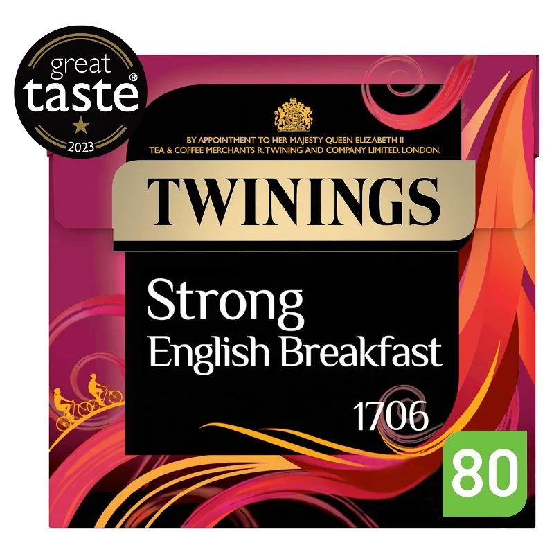 - Foldable and portable cat bagTwinings English Strong Breakfast Tea, 80 Tea Bags