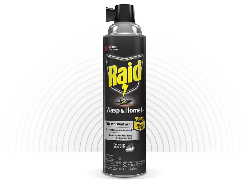 - Pet tear stain cleaning wipesRAID® WASP & HORNET KILLER 33