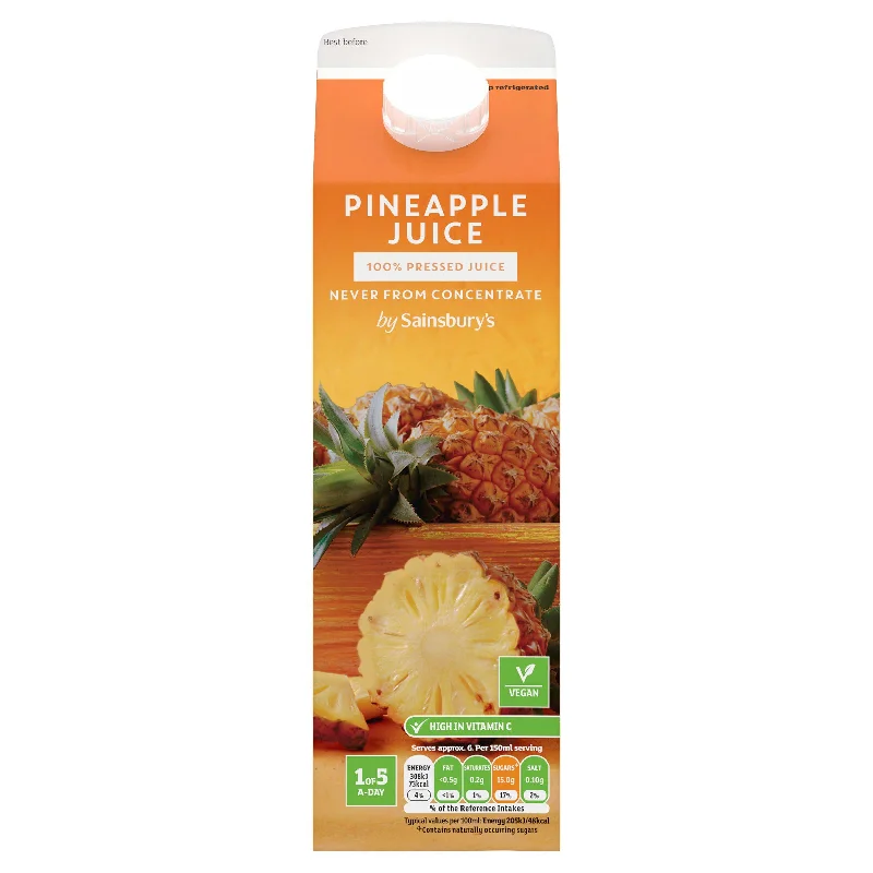  -Non-contact cat thermometerSainsbury's 100% Pure Squeezed Pineapple Juice, Not From Concentrate 1L