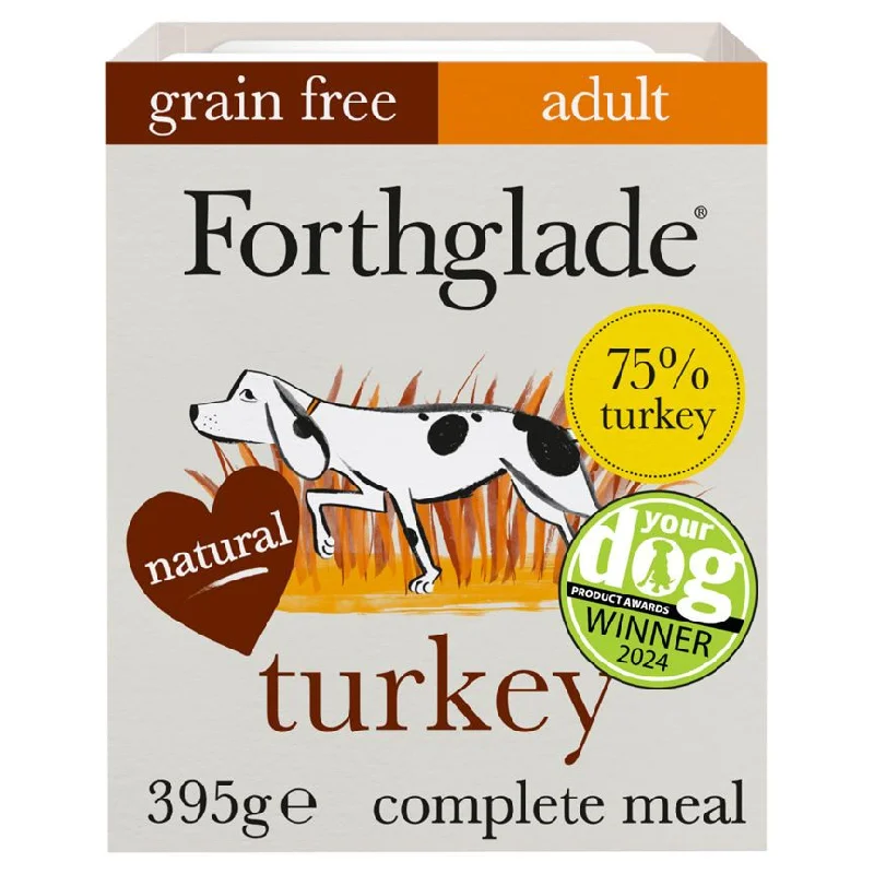 - Elderly dog ​​joint care mattressForthglade Turkey with Sweet Potato Natural Grain Free Complete Wet Dog Food Adult 1yr+ 395g