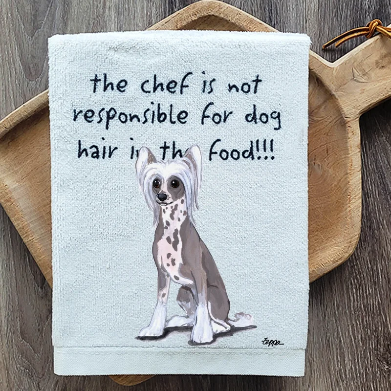 - Natural latex pet mattressChinese Crested Dish Towel