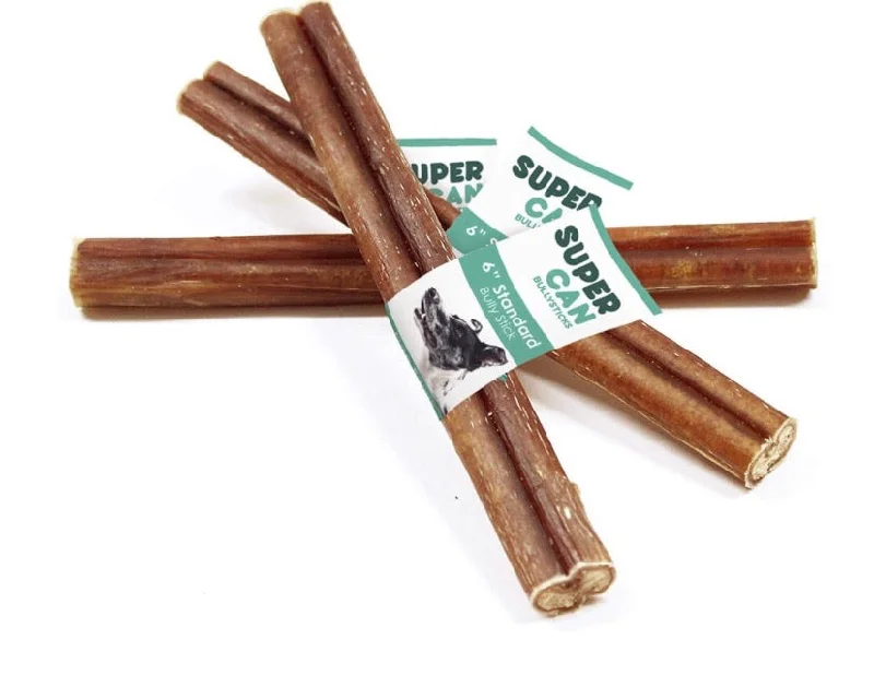 - Special food for senior dogsSuperCan Bully Sticks