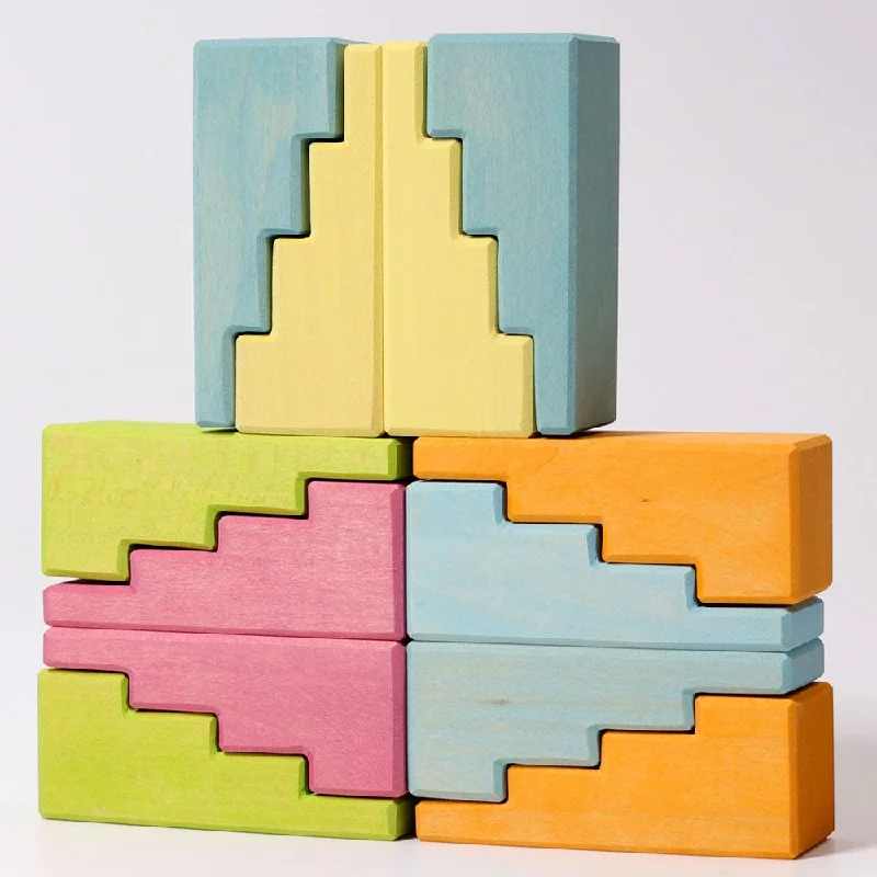 ---Grimm's Pastel Stepped Roofs