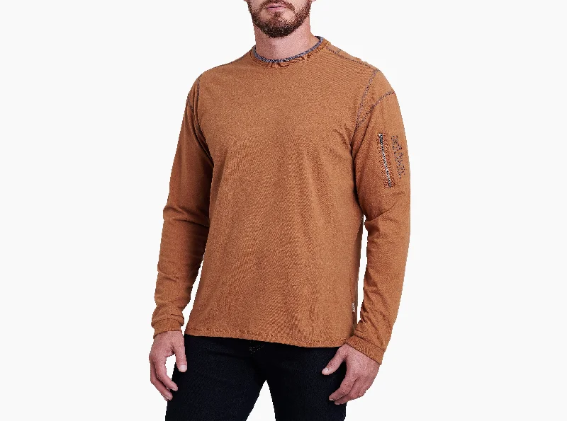 - Chinchilla cooling ice nest ceramic plateMen's Kommando Crew Long-Sleeve - Burnt Umber