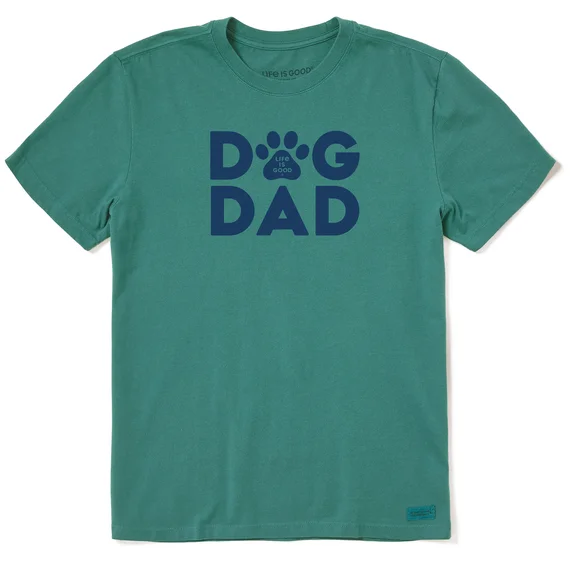 - Teething and chewing toys for puppiesMen's Dog Dad Short-Sleeve Crusher-LITE Tee - Spruce Green