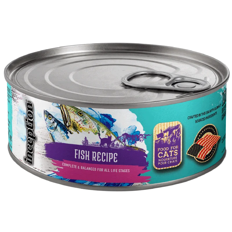    - Weight management cat food  Inception® Fish Recipe 5.5oz wet cat food for cats