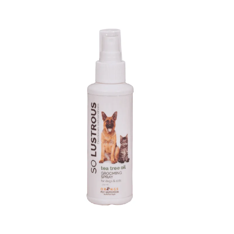 8. **Cat food bowl anti-overturning**BI Grooming Tea Tree Grooming Spray for Dogs and Cats