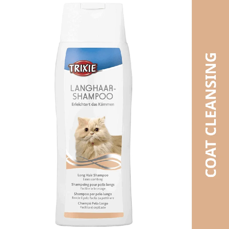 8. **Pet comb to remove loose hair**Trixie Long Coat Shampoo for Cats