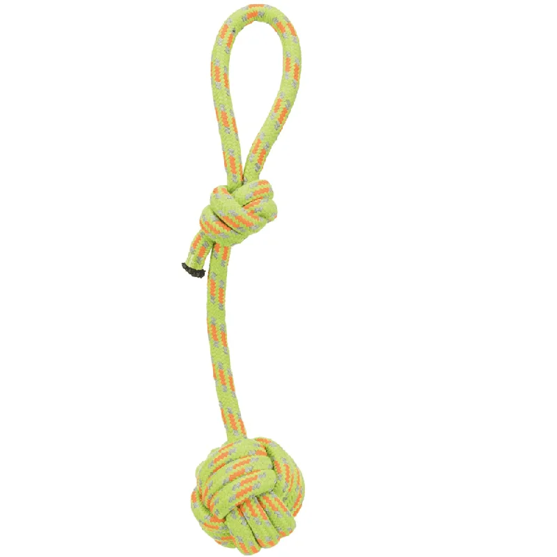 ### General pet accessoriesTrixie Playing Rope with Woven in Ball Toy for Dogs (Green)